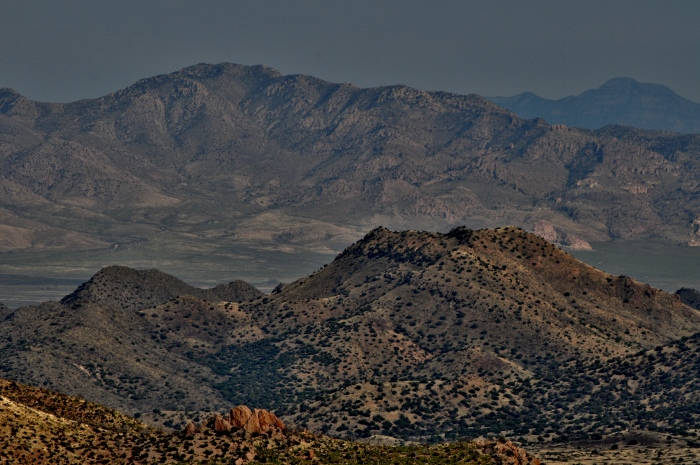 distant mountains